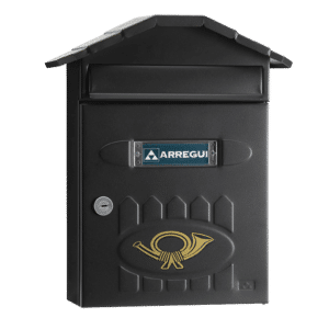 ARREGUI Villa Mailbox - Black Textured