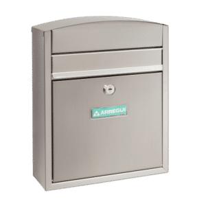 ARREGUI Compact Mailbox - Satin Stainless Steel