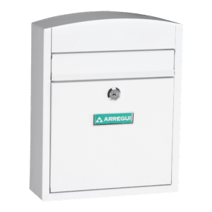 ARREGUI Compact Mailbox - White