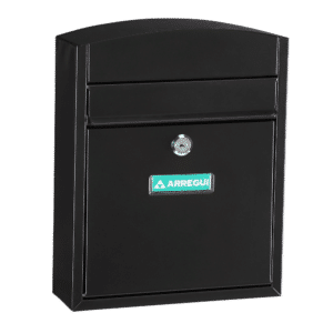ARREGUI Compact Mailbox - Black