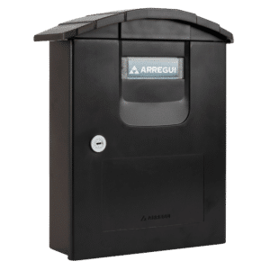 ARREGUI Costa Plastic Mailbox - Black