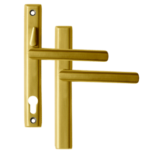LOXTA Stealth Lever Handle (Blank External) - 211mm 92PZ - Polished Gold