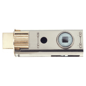 UNION Fastlatch Bathroom Privacy Tubular Latch Deadbolt - 60mm Polished Brass Deadbolt