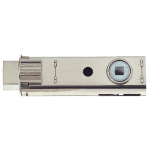UNION Fastlatch Bathroom Privacy Tubular Latch Deadbolt - 73mm Satin Nickel Deadbolt