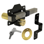 A PERRY Double Locking Long Throw Gate Lock - 70mm Double Locking