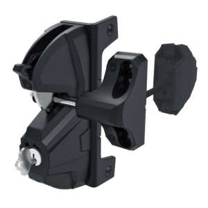 D&D Lokk Latch Deluxe 3 Gate Lock With External Access - Lockable from both sides LLD3LDRB