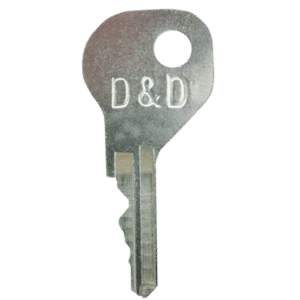 D&D Spare Wafer Key for MagnaLatch Gate Lock - MKEYDUP-SW