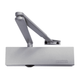 GEZE TS1500 Size 3-4 Overhead Door Closer - Silver