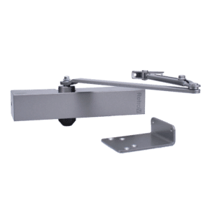 UNION RETRO V Size 3-4 Overhead Door Closer - Silver