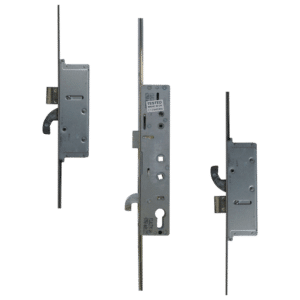 SAFEWARE 8 Lever Operated Latch & Hookbolt Twin Spindle - 2 Hook 2 Bolt - 35/92-62