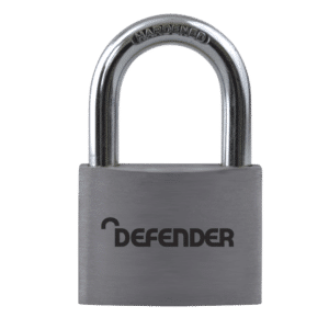 DEFENDER Aluminium Open Shackle Padlock - 40mm KD