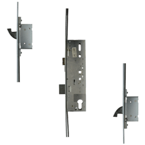 FULLEX Crimebeater 220 Pro Lever Operated Latch & Deadbolt Split Spindle 20mm Radius - 2 Hook - 45/92