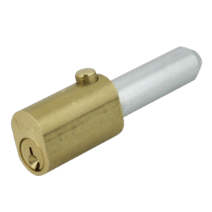ILS Lock Sys FDM005 Oval Bullet Lock - 80mm x 14mm x 33mm FDM.V.005-1 KD PB