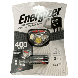 ENERGIZER Vision HD+ Focus Headlight 400 Lumens - Batteries Included