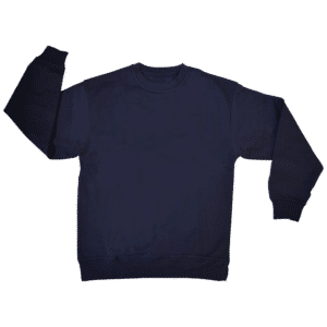 Action Polycotton Sweatshirt Navy - L