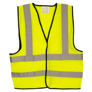WARRIOR Hi Vis Yellow Safety Vest - L