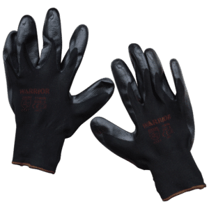 WARRIOR Dipped PVC Gloves - Large