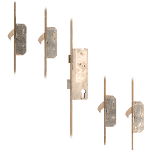 WINKHAUS Cobra Lever Operated Latch & Deadbolt Split Spindle - 4 Hook - 55/92