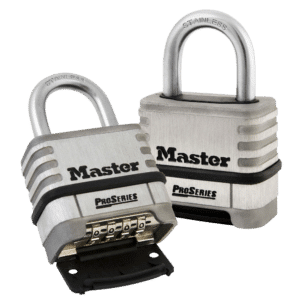 MASTER LOCK 1174D Open Shackle Combination Padlock - 58mm