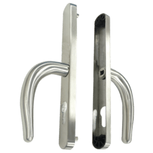 FULLEX Nanocoast Plate Mounted Lever Handle Furniture - Satin Stainless Steel