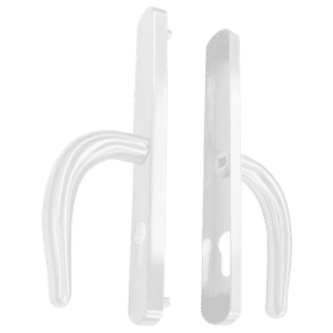 FULLEX Nanocoast Plate Mounted Lever Handle Furniture - White