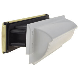 TROJAN TS008 Unicorn Letter Plate - Gold & White