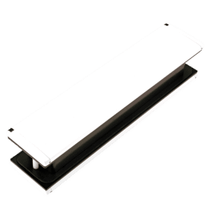 TROJAN 20mm - 40mm Letter Plate - White & White