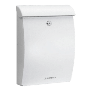 ARREGUI Mininova Plastic Mailbox - White