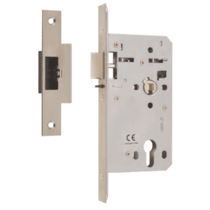 UNION 60mm HD72 DIN Standard Deadlocking Mortice Nightlatch - Square