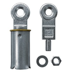 ILS Roller Shutter Door Ground Locking Unit - To Suit 93mm Padlock (Padlock Sold Separately)