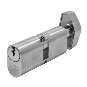 UNION 2X13 Oval Key & Turn Cylinder - 74mm 37/T37 (32/10/T32) KA `WVL482` SC