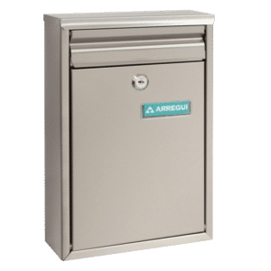 ARREGUI Zaguan Mail Box - Satin Stainless Steel