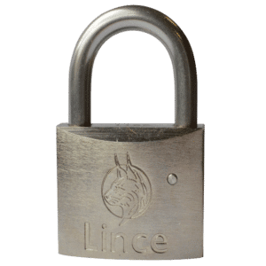LINCE Nautic Brass Body Corrosion Resistant Open Shackle Padlock - 30mm