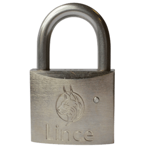 LINCE Nautic Brass Body Corrosion Resistant Open Shackle Padlock - 35mm