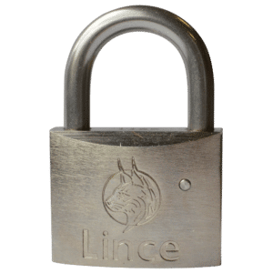 LINCE Nautic Brass Body Corrosion Resistant Open Shackle Padlock - 55mm