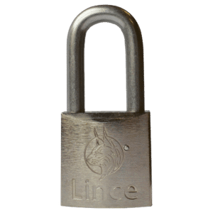 LINCE Nautic Brass Body Corrosion Resistant Long Shackle Padlock - 30mm