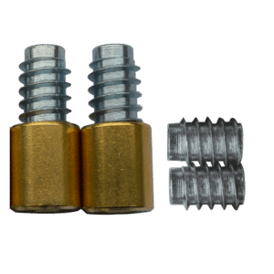 BRAMAH R1 ROLA Sash Window Stop - 19mm PB R1/20B 2 Locks & 4 Inserts