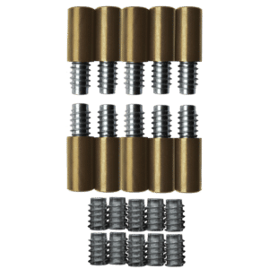 BRAMAH R1 ROLA Sash Window Stop - 31mm PB R1/23B 10 Locks & 20 Inserts