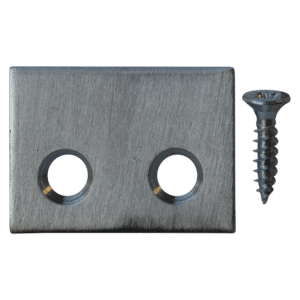 BRAMAH ROLA Sash Window Stop Plate - Pack of 10 - SC 10 Plates & 20 Screws