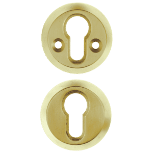 ERA High Security Cylinder Escutcheon - PB