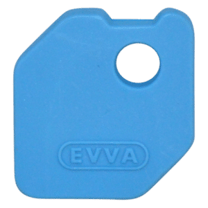 EVVA EPS Coloured Key Caps - Azure Blue 0043522493