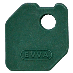 EVVA EPS Coloured Key Caps - Dark Green 0043522507