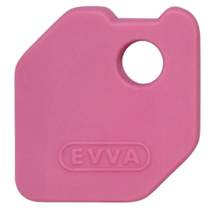 EVVA EPS Coloured Key Caps - Pink 0043522523