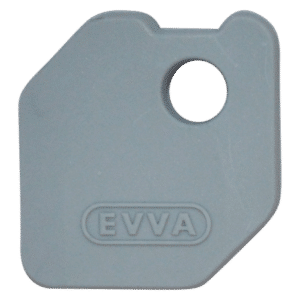 EVVA EPS Coloured Key Caps - Grey 0043522531