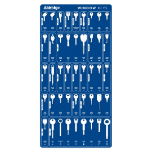 ALDRIDGE Keyboards -Fully Stocked Window Board - Fully Stocked With Keys