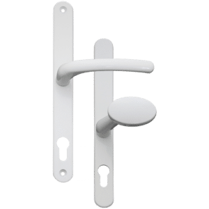 FAB & FIX Blenheim Offset Lever / Pad 92/62PZ - White