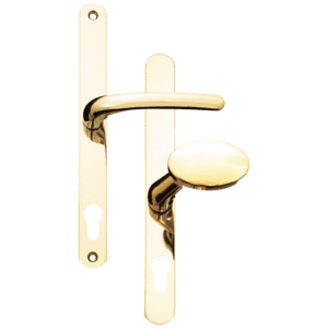 FAB & FIX Blenheim Offset Lever / Pad 92/62PZ - Brass