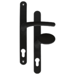 FAB & FIX Blenheim Offset Lever / Pad 92/62PZ - Black