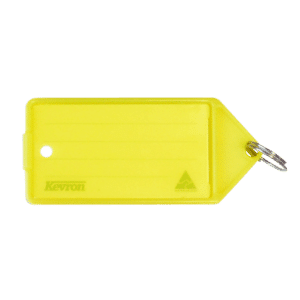 KEVRON ID35 Big Tags Bag of 12 - Flo Yellow x 12