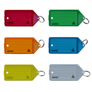 KEVRON ID35 Big Tags Bag of 12 - Assorted Colours x 12
